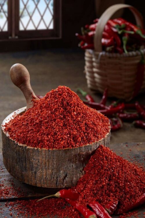 100% TURKISH ORGANIC Dried Aleppo Pepper Chilli Flakes, Crushed Chili Peppers, Freshly Ground, Crushed Red Pepper,Traditional,Best Spices Kashmiri Red Mirch Powder - 100gm