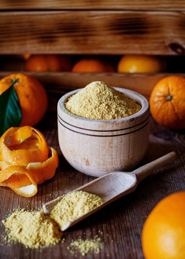 Orange Peel Powder - Vitamin C Source - 100Gm