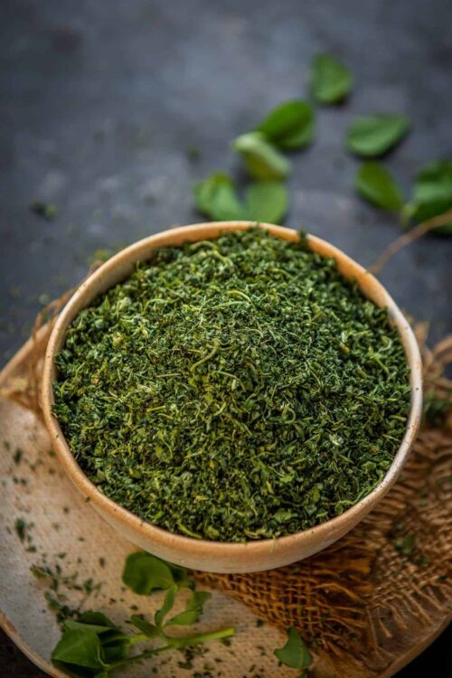 Dried Fenugreek Leaves (Kasuri Methi) Kassori Methi - 50gm