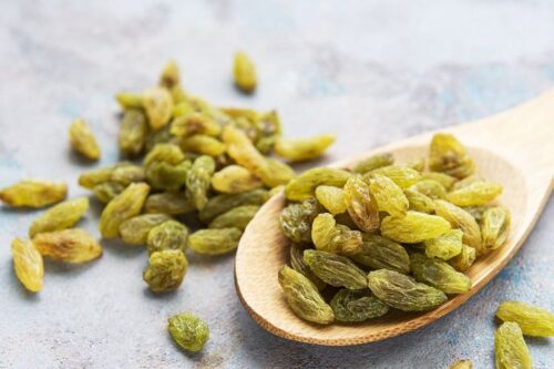 Green dried raisins Premium Long Raisins l Kismis, 250 gms