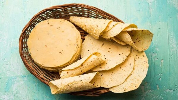 Medium Spicy Moong Dal Papad (500 Gms)