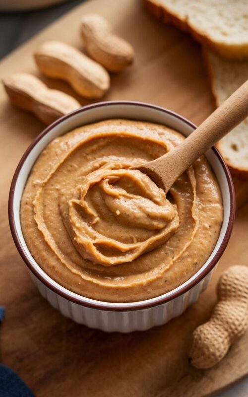 Smooth peanut butter -Stone ground - 0 added oils