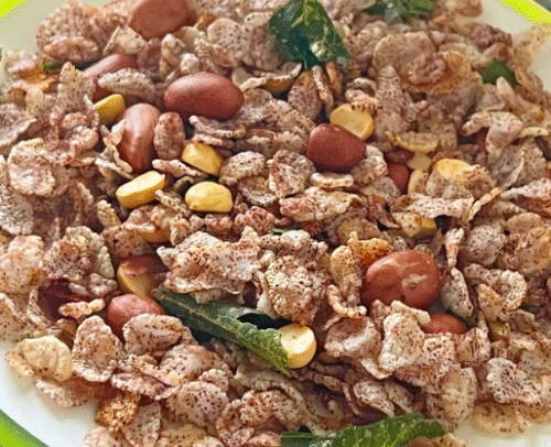 Red Rice Chiwda - 300gm - Baked