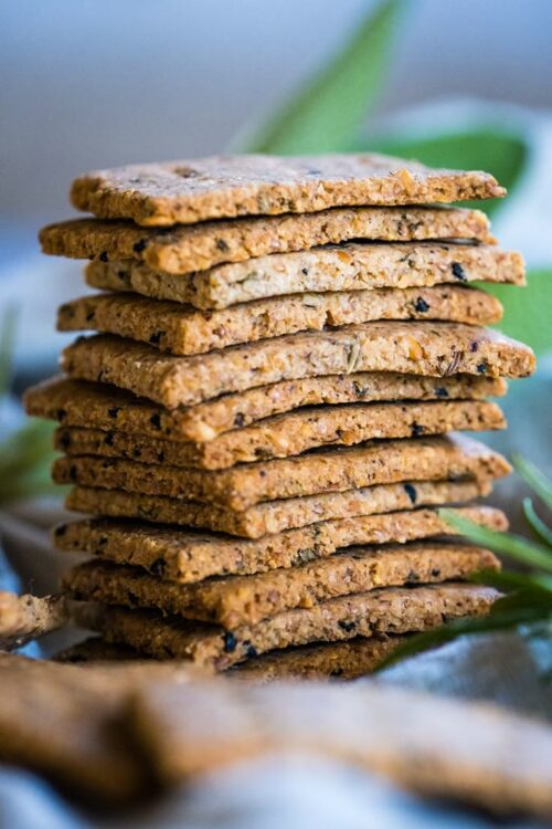 Flax seeds crackers - baked - 200gm
