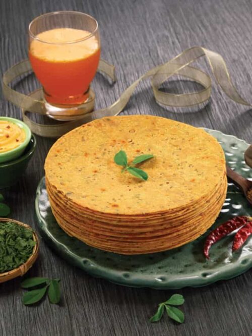 Protien khakra with quionia- 180gm - 21gm protien per 100gm