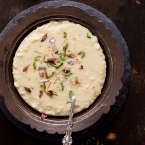 Rasmalai with Rabdi - 3 pcs - 0 white sugar , No milk powder or thicking substance