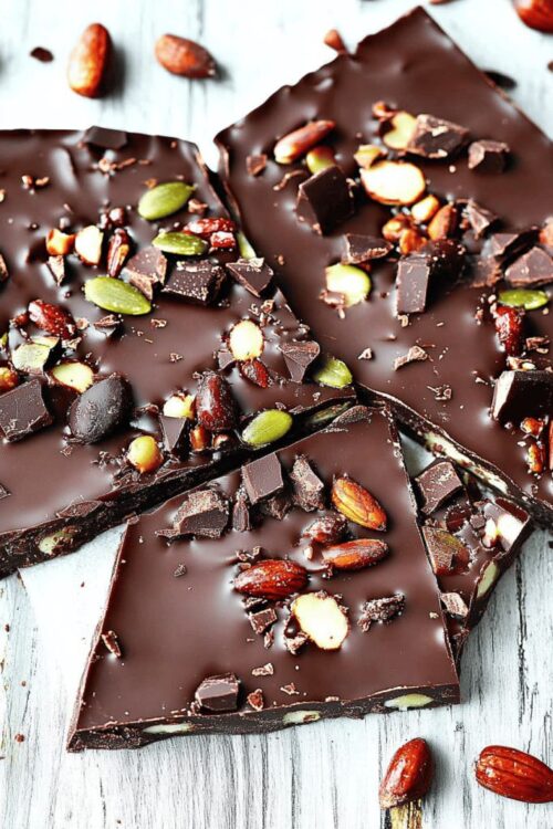 Couverture 55% Dark Chocolate - with seven seeds- orange flavor - Vegan - 100gm - Homemade