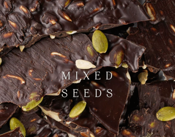 Dark Couverture 70% dark Chocolate - with seven seeds - Vegan - 100gm - Homemade