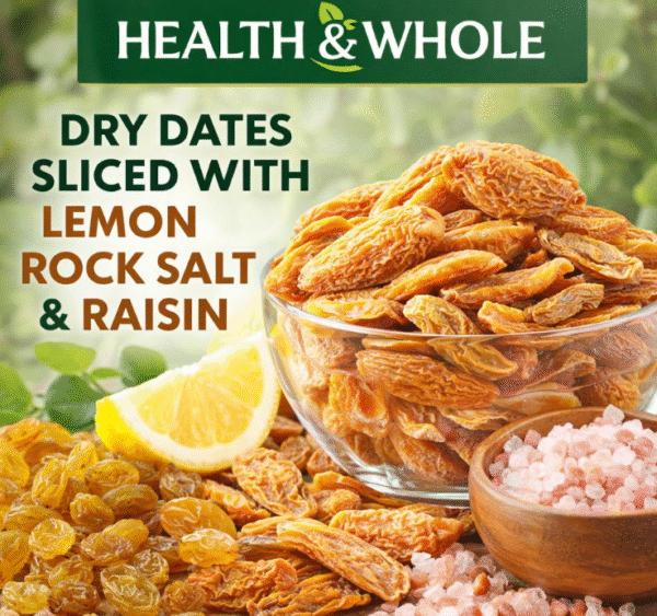 Dry dates with lemon and masala - yum - 100gm